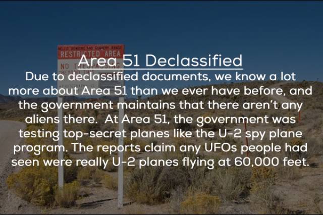 There’s Many Disclosed Government Secrets In The US