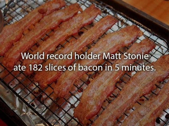 Well-Cooked Bacon Facts