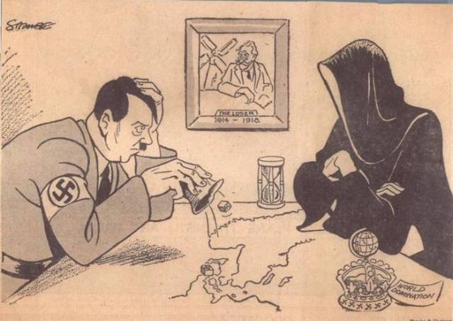 Cartoons About Politics From The Era Of World War II