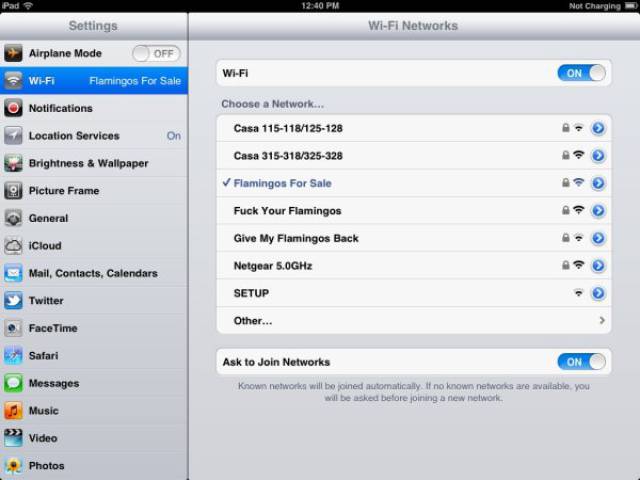 Even Wi-Fi Names Can Be Creative!