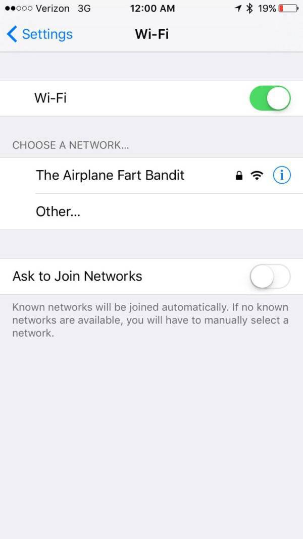 Even Wi-Fi Names Can Be Creative!