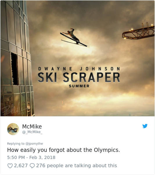 Internet Went A Bit Too Far With Scientific Analysis Of Dwayne Johnson’s New Movie Poster