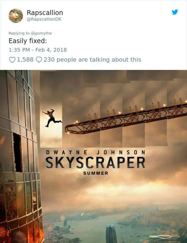 Internet Went A Bit Too Far With Scientific Analysis Of Dwayne Johnson’s New Movie Poster