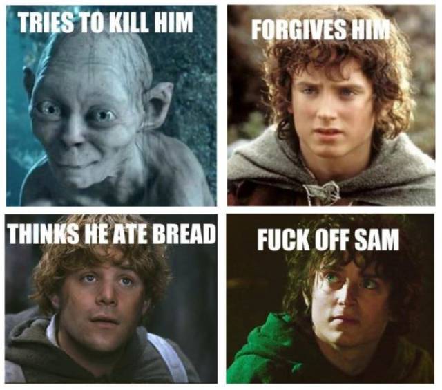 “Lord Of The Rings” Memes To Rule Them All