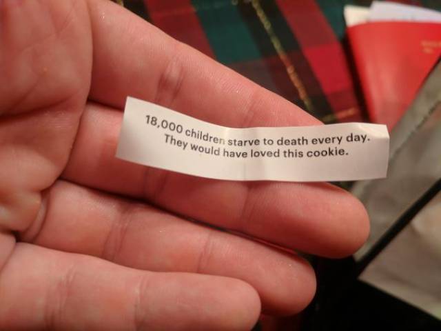 Fortune Cookie Messages Can Be Very Surprising