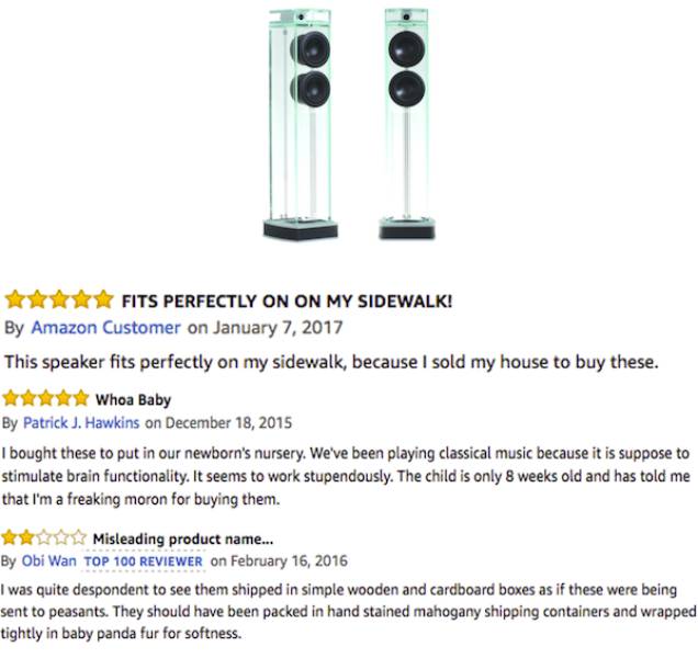 Amazon Reviews That Just Have To Be In Product Descriptions!