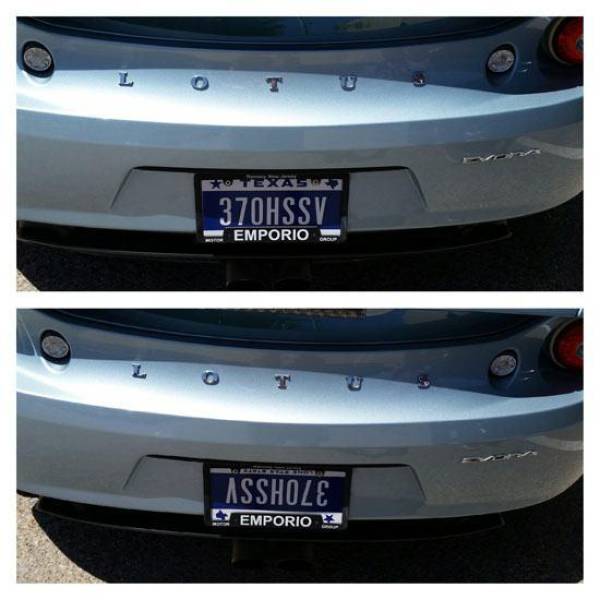 License Plates That Are More Awesome Than The Cars