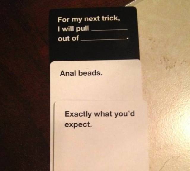 Better Stay Away From Those “Cards Against Humanity”!