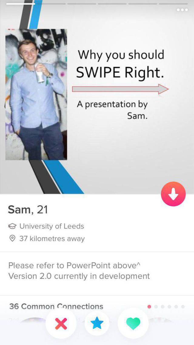Guy Just Got An A+ For His Efforts On Tinder