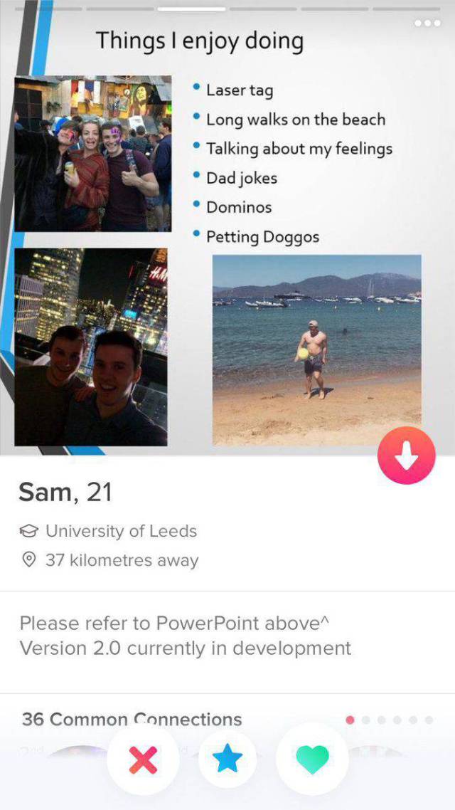 Guy Just Got An A+ For His Efforts On Tinder