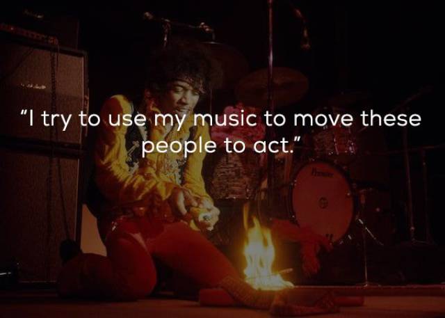 Jimmy Hendrix Had His Words To Say To All Of Us