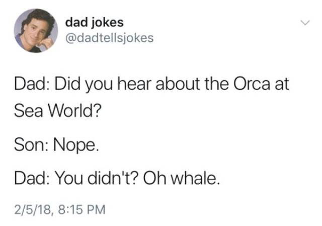 Dad Jokes Is The Kind Of Humor Which Only The Chosen Understand