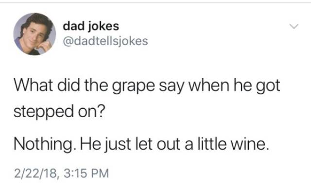 Dad Jokes Is The Kind Of Humor Which Only The Chosen Understand