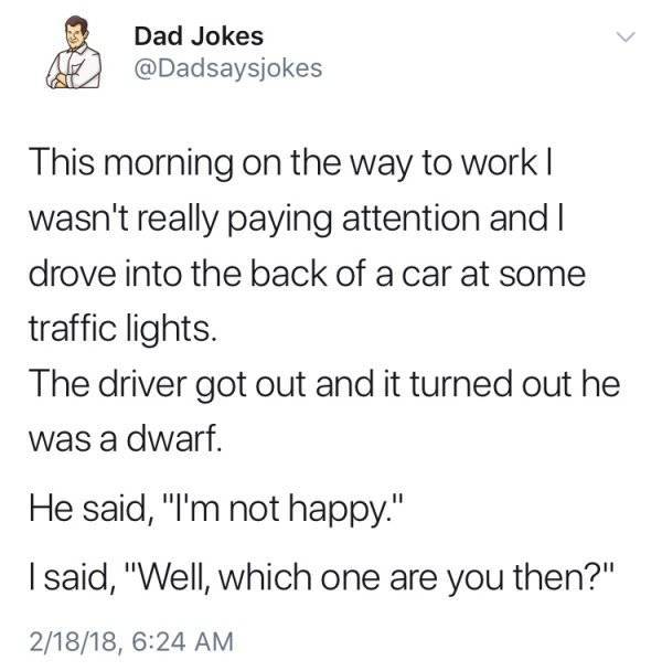 Dad Jokes Is The Kind Of Humor Which Only The Chosen Understand