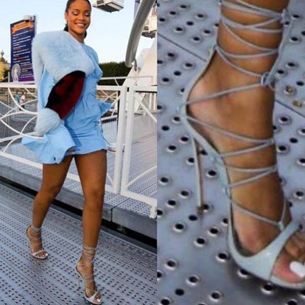Rihanna Defies Any Reason With Her High Heels In American Cities