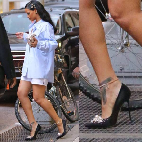 Rihanna Defies Any Reason With Her High Heels In American Cities
