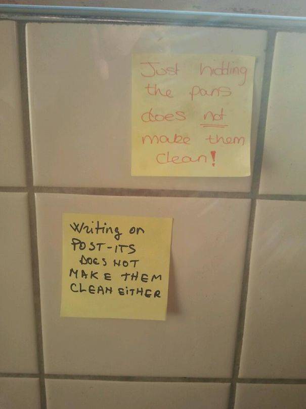 Roommates Are Best At Passive Aggression