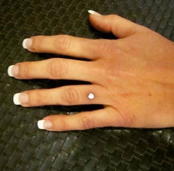 Some Brides Decide To Never Part With Their “Engagement Rings”