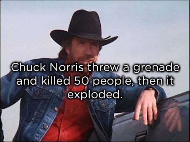 Chuck Norris Facts That Are Possible Only For Him