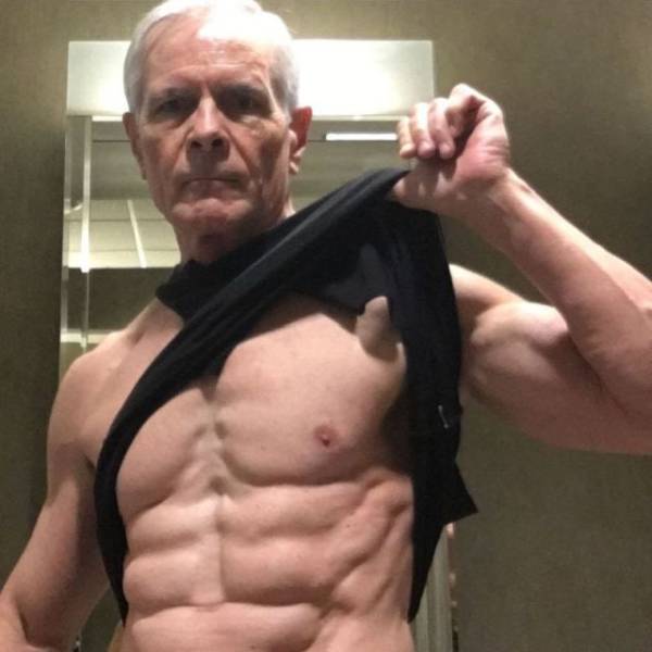 This Granddad Has No Excuses To Not Be Working Out!