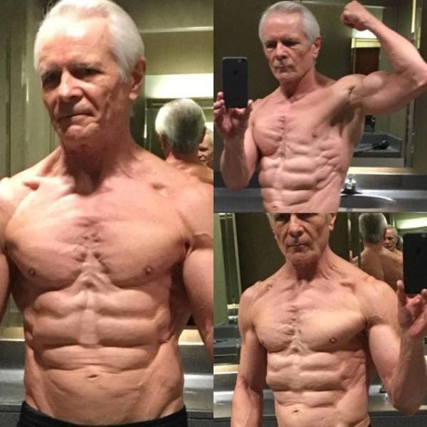 This Granddad Has No Excuses To Not Be Working Out!