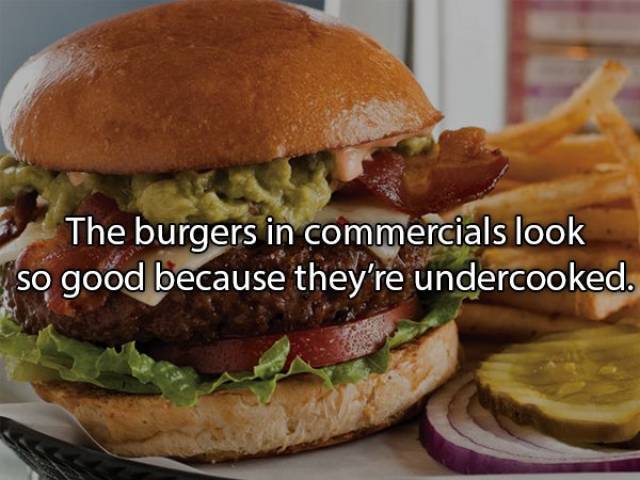 Unhealthy Facts About Burgers