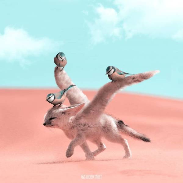 This Digital Artist Creates Some Unreal Animals Which Have Something Amazing About Them