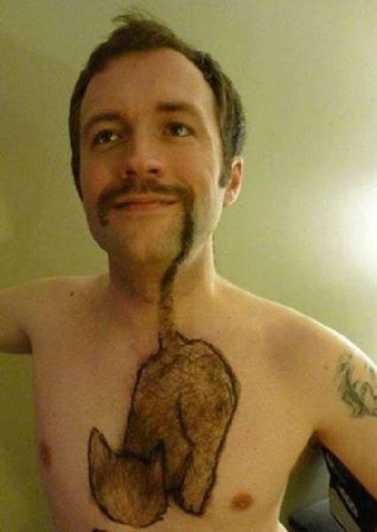Body Hair Art Is Really A Thing!