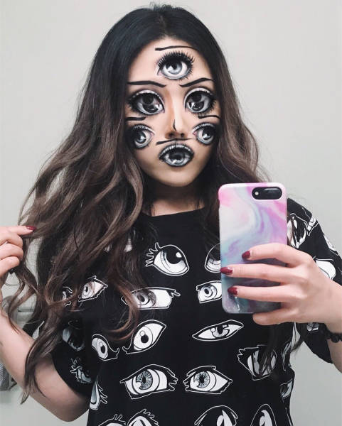 Mimi Choi’s Illusory Make Ups Will Mess With Your Eyes