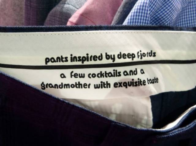 You’d Better Read These Hilarious Tags On Your Clothes