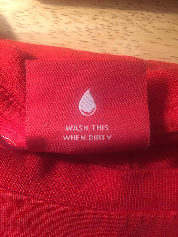 You’d Better Read These Hilarious Tags On Your Clothes
