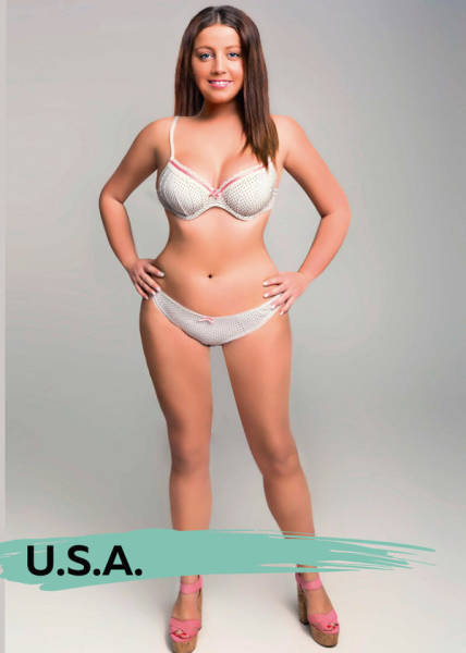 Perfect Woman’s Body Is Different For Every Country