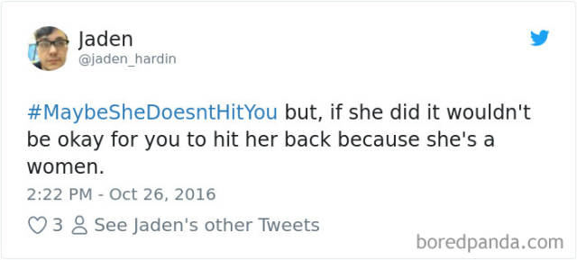New Twitter Hashtag Shows That Women Can Be No Less Abusive Than Men