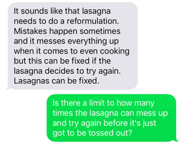 In His Depression He Mistakenly Called Pasta Company Instead Of Crisis Line, And They Delivered