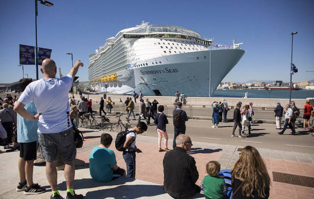 World’s Biggest And Most Expensive Cruise Ship Was Presented In Malaga!