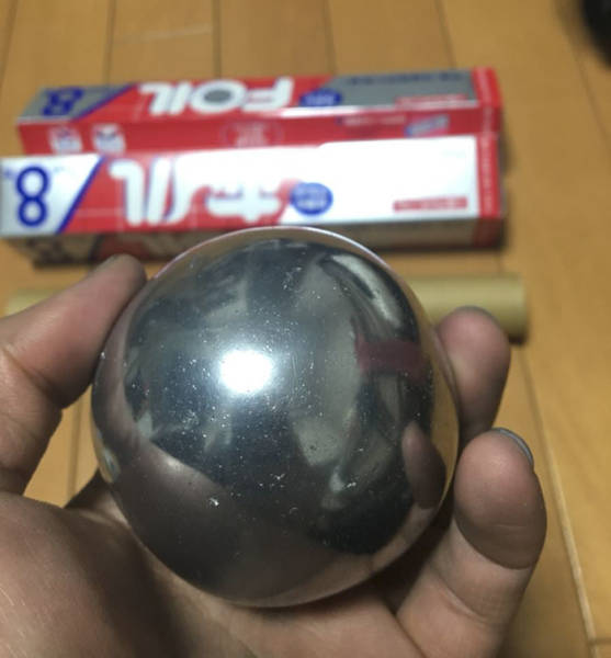 Japanese Are Polishing Aluminum Foil Balls, And It’s Unexpectedly Perfect!