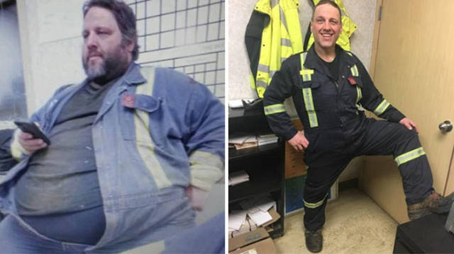 Obese Guy Decided To Change His Life After Seeing That His Excess Weight Might Have Killed Somebody