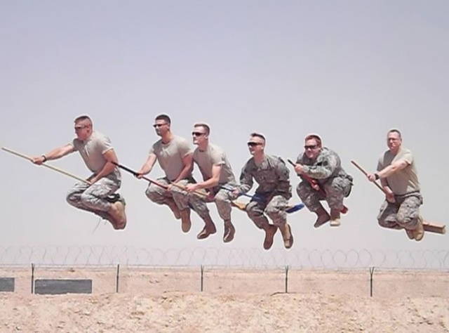 Soldiers Gotta Have Fun In Their Spare Time