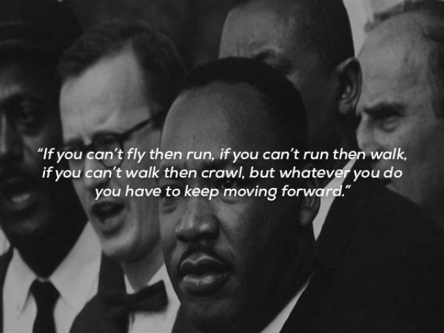 Martin Luther King Jr. Was Great At Inspiring People