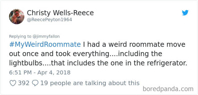 Share Your Best Roommate Stories With #MyWeirdestRoommate