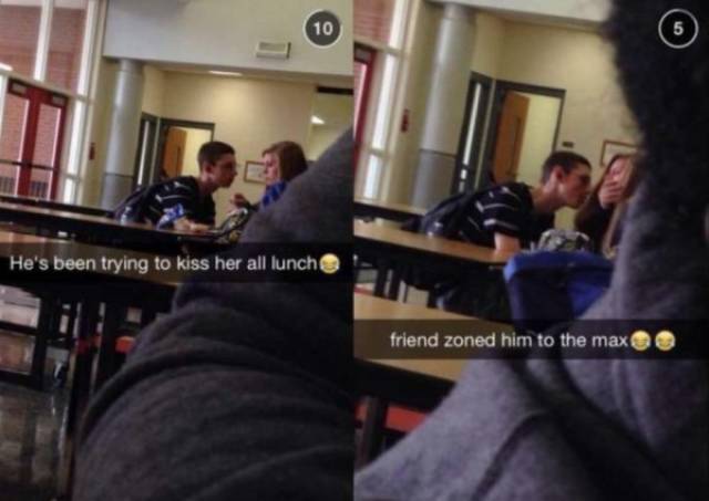 A Collection Of The Cringiest Photos From Snapchat
