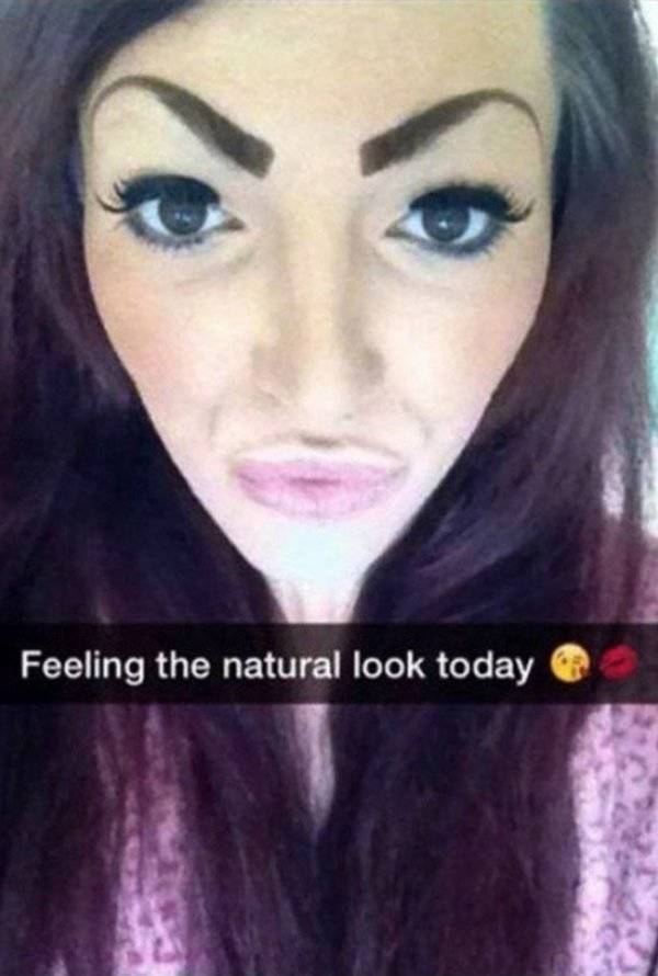A Collection Of The Cringiest Photos From Snapchat