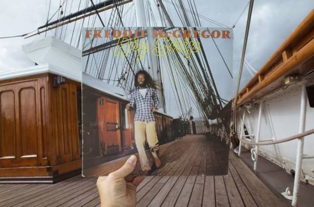 The Dedicated Photographer Recreates These Reggae Vinyl Covers In Real Life