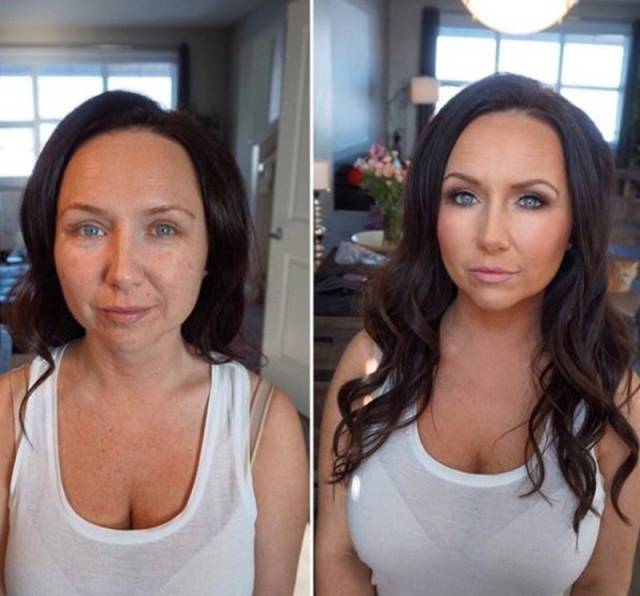 Photos That Show The Scary Power Of Makeup