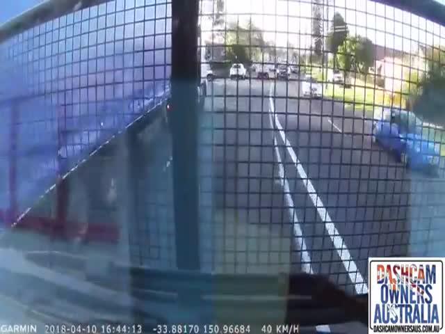 The Definition Of Instant Karma In A Road Rage
