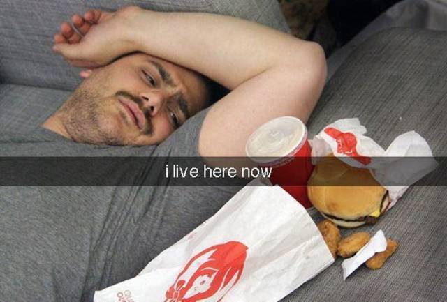 Funny Hangover Snapchats From The Next Day