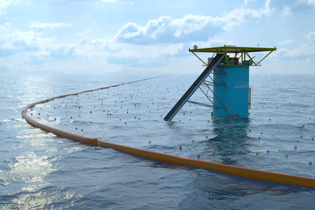 An Ingenious Invention To Clean The Ocean From The Plastic Waste