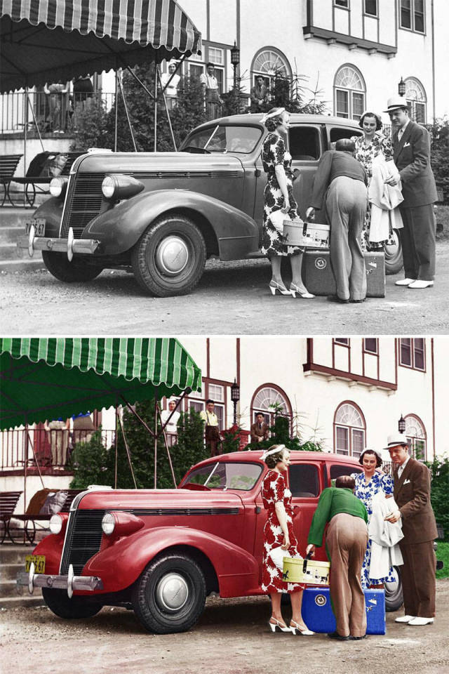 Old Photos With A New Colored Perspective