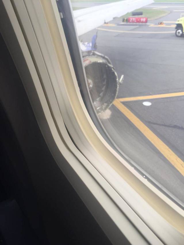 Passenger Live Streams Aftermath Of Southwest Plane Engine Explosion