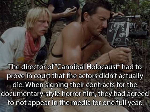 Movie Facts That Are Not Scripted, Telling You